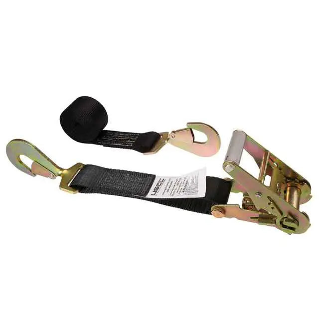 2x8 Ratchet Axle strap with D-ring and Twisted Flat hook Zephyrs Fleet Pro