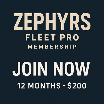 Gold Member Zephyrs Fleet Pro